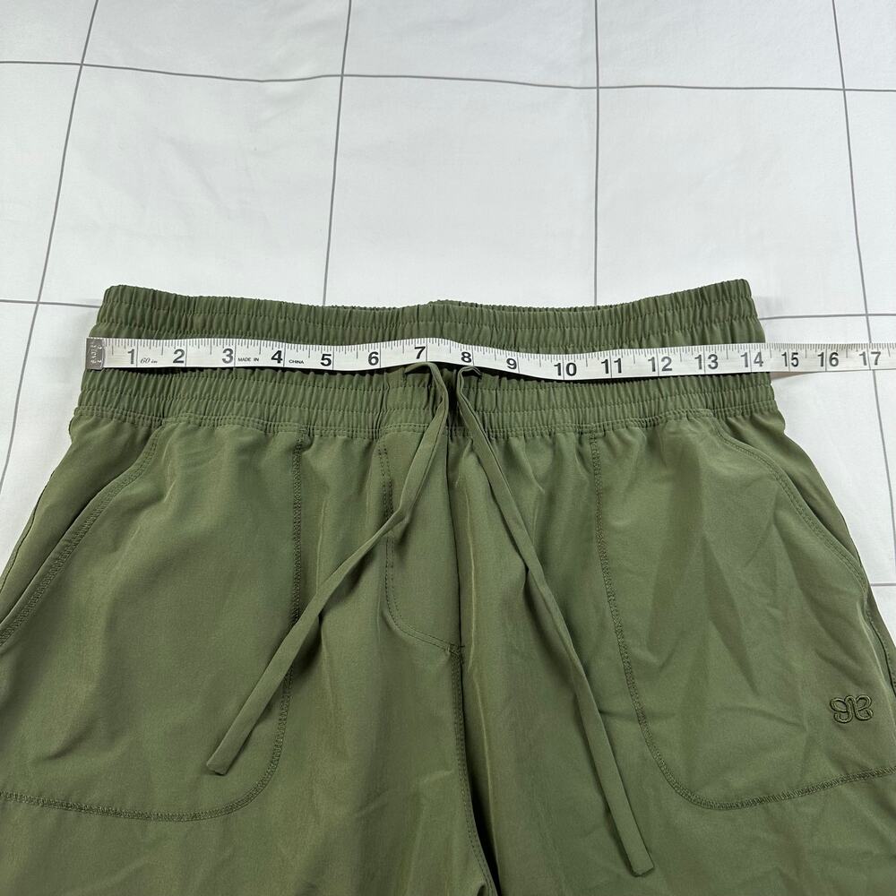 Albion Pants Womens Medium Green Olive Destination Jogger Athletic Sporty Travel - Picture 6 of 11